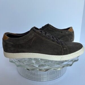 Alfredo Edmonds Brown Suede Leather Casual Fashion Sneakers‎ Shoes